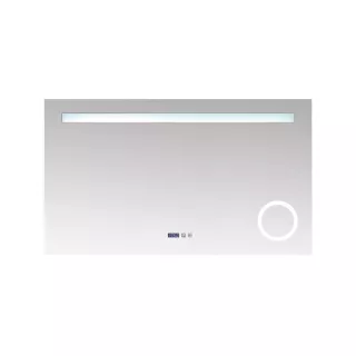 Wellis Rodos fürdőszobai tükör LED világítással, kijelzővel (WB00326)