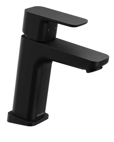 Ravak TD F 014.20 Álló 170 mm-es mosdócsaptelep leeresztő nélkül, FEKETE