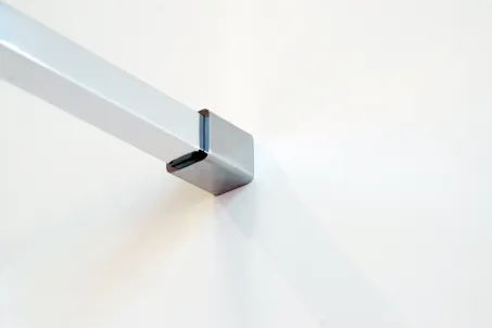 Ravak Walk-In Wall 120 zuhanyfal-fekete