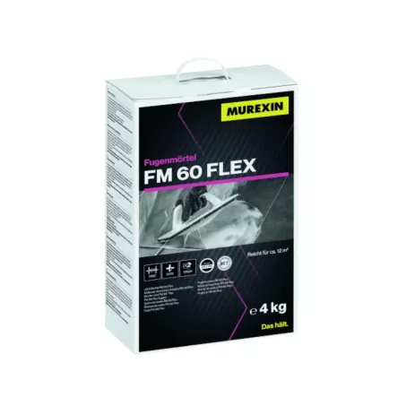 Murexin FM60 Flex fugázó 4kg, mogyorókrém(64201)