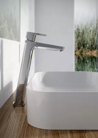 Ravak 10° álló mosdócsaptelep leeresztő nélkül, 333 mm (TD 015.00)