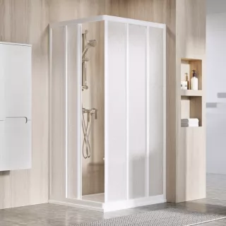 Ravak Zuhanykabin ASRV3-90 szatén+Transparent (1 oldal)
