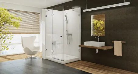 Ravak Gigant Pro Chrome zuhanytálca 110x80cm