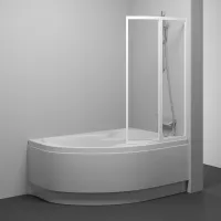 Ravak VSK2 Rosa-160 kádparaván Transparent jobbos