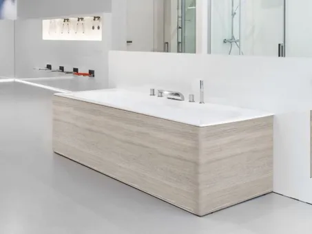 Ravak City szaténfa, jobbos kádoldallap 80cm