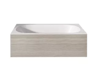 Ravak City szatén fa kádelőlap 180cm