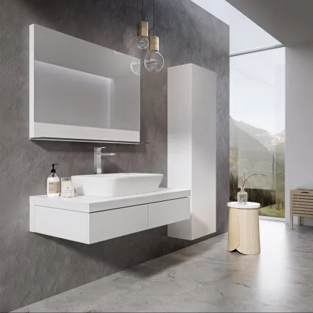 Ravak Formy 1200 tükör - fehér