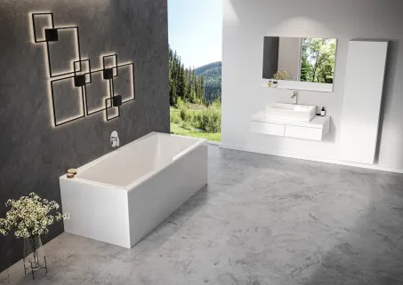 Ravak Formy 1200 tükör - fehér