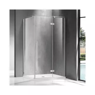 Wellis Sorrento Plus 120x90 szögletes zuhanykabin, nyílóajtóval (WC00504)