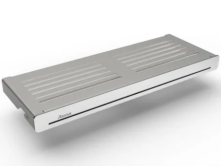 Ravak Polc Slim S, szatén / króm