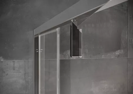 Ravak Zuhanyajtó NDOP2-110 szatén + Transparent