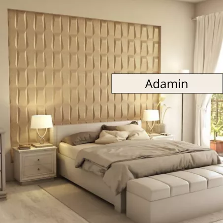 Galeras 3D falpanel 60x60 cm- Adamin