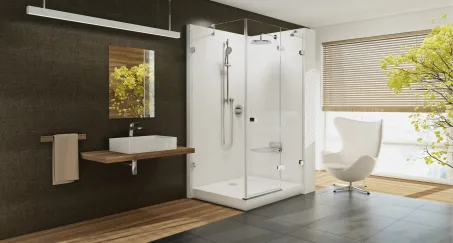 Ravak XA83GP71010 120x90SET jobbos zuhanytálca előlap