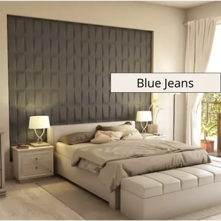 Galeras 3D falpanel 60x60 cm- Blue Jeans