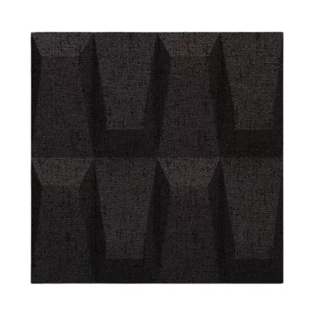 Galeras 3D falpanel 60x60 cm-Fénylő antracit