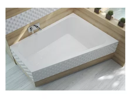 Sanglass WTL(P)/FREE 135x175cm trapéz fürdőkád+ kádláb