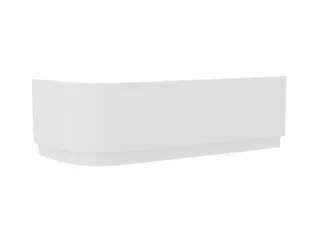 Ravak Chrome Asymmetric jobbos előlap 170x105cm