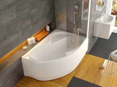 Ravak Akrilkád A előlap ROSA II R 150 cm N fehér