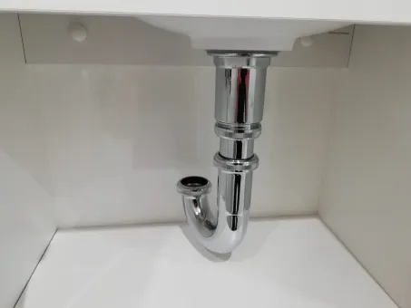 Ravak Mosdószifon, fém, krómozott, U-alakú X01436