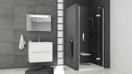 Ravak SmartLine SMSD2-100 B zuhanyajtó jobbos