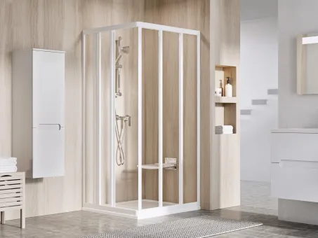 Ravak Supernova ASRV3-90 sarokbelépős zuhanykabin Transparent