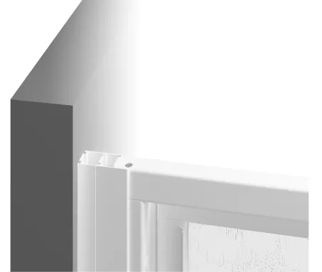 Ravak Supernova ASRV3-90 sarokbelépős zuhanykabin Transparent