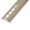 PVC pozitív élvédő profil 12,5 mm/2,50 m világos beige