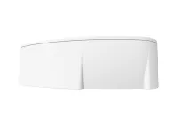 Ravak Asymmetric balos kádelőlap 150cm