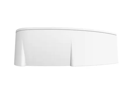 Ravak Asymmetric jobbos kádelőlap 150cm