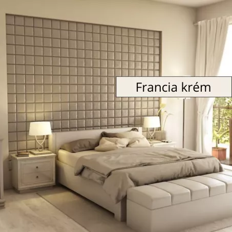 Maipo 3D falpanel 60x60 cm- Francia krém