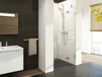 Ravak Zuhanyajtó BSD2-100 A-jobbos króm + Transparent (990-1005)