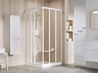 Ravak Supernova ASRV3-90 sarokbelépős zuhanykabin Transparent