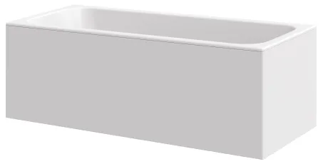 Ravak City fehér, jobbos kádoldallap 80cm