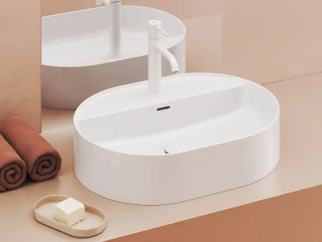 Ravak Álló mosdócsaptelep BeCool 190 mm, leeresztő nélkül - White Velvet