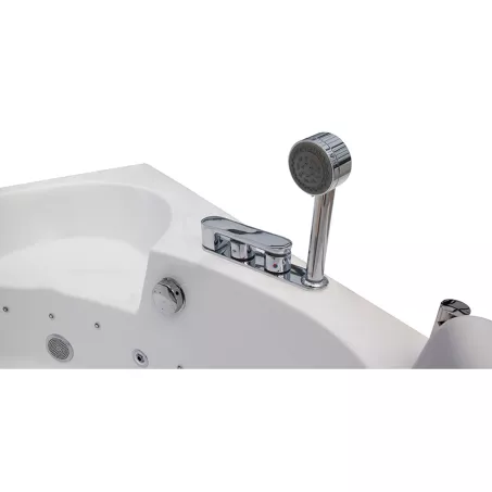 Wellis Tivoli E-Drive hidromasszázs kád Flipper csapteleppel (WK00127)
