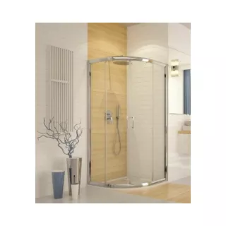 Sanglass íves zuhanykabin fehér kerettel,KP4/Tx5-100 (S663)