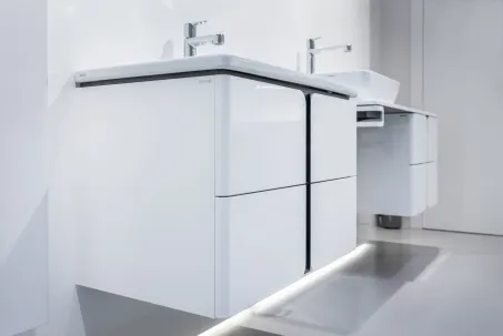 Ravak SD Balance 800 mosdó alatti szekrény fehér/grafit