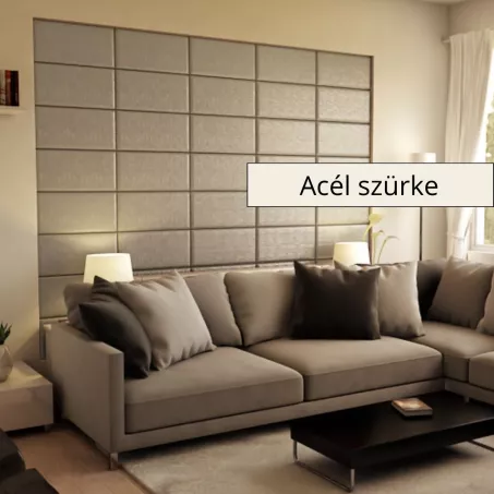 Cotomaxi 3D falpanel - Acél szürke
