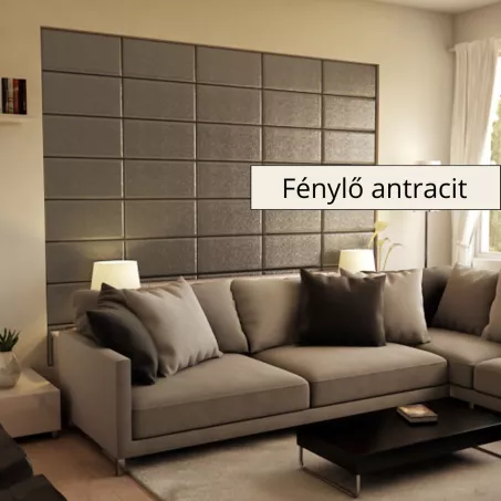 Cotomaxi 3D falpanel - Fénylő antracit