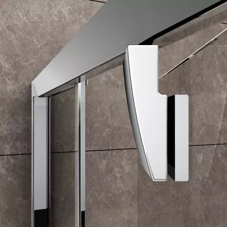Ravak Pivot PSKK3 háromrészes  zuhanysarok 100 black+Transparent