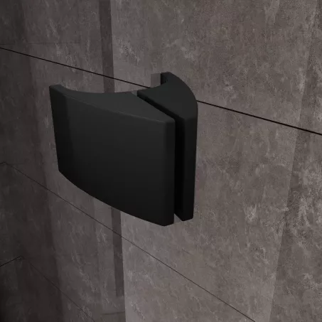 Ravak Pivot PSKK3 háromrészes  zuhanysarok 100 black+Transparent
