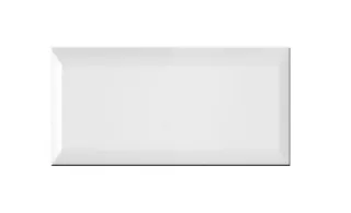 Metro csempe falburkoló - fehér 10x20 cm (GS01)