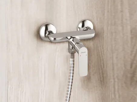 Ravak Classic fali zuhanycsaptelep szett nélkül,150 mm CL 032.00/150