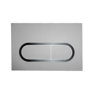 Ravak chrome nyomólap - szatén