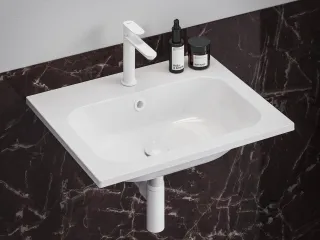 Ravak Álló mosdócsaptelep BeCool 174 mm, leeresztő nélkül, White Velvet