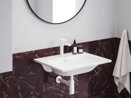 Ravak Álló mosdócsaptelep BeCool 174 mm, leeresztő nélkül, White Velvet