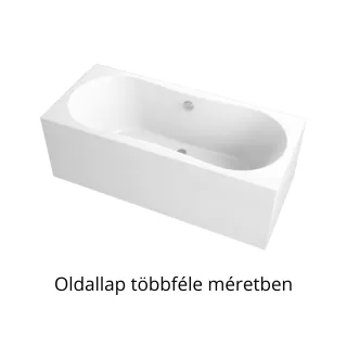 H2O Nelly New egyenes fürdőkádhoz oldallap - többféle méret