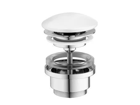 Ravak mosdólefolyó kerámia fedéllel - fix