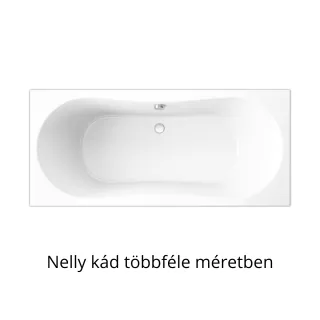 H2O Nelly New egyenes fürdőkád - többféle méretben