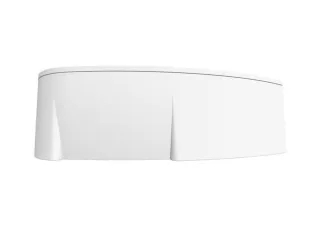 Ravak Asymmetric jobbos kádelőlap 160cm